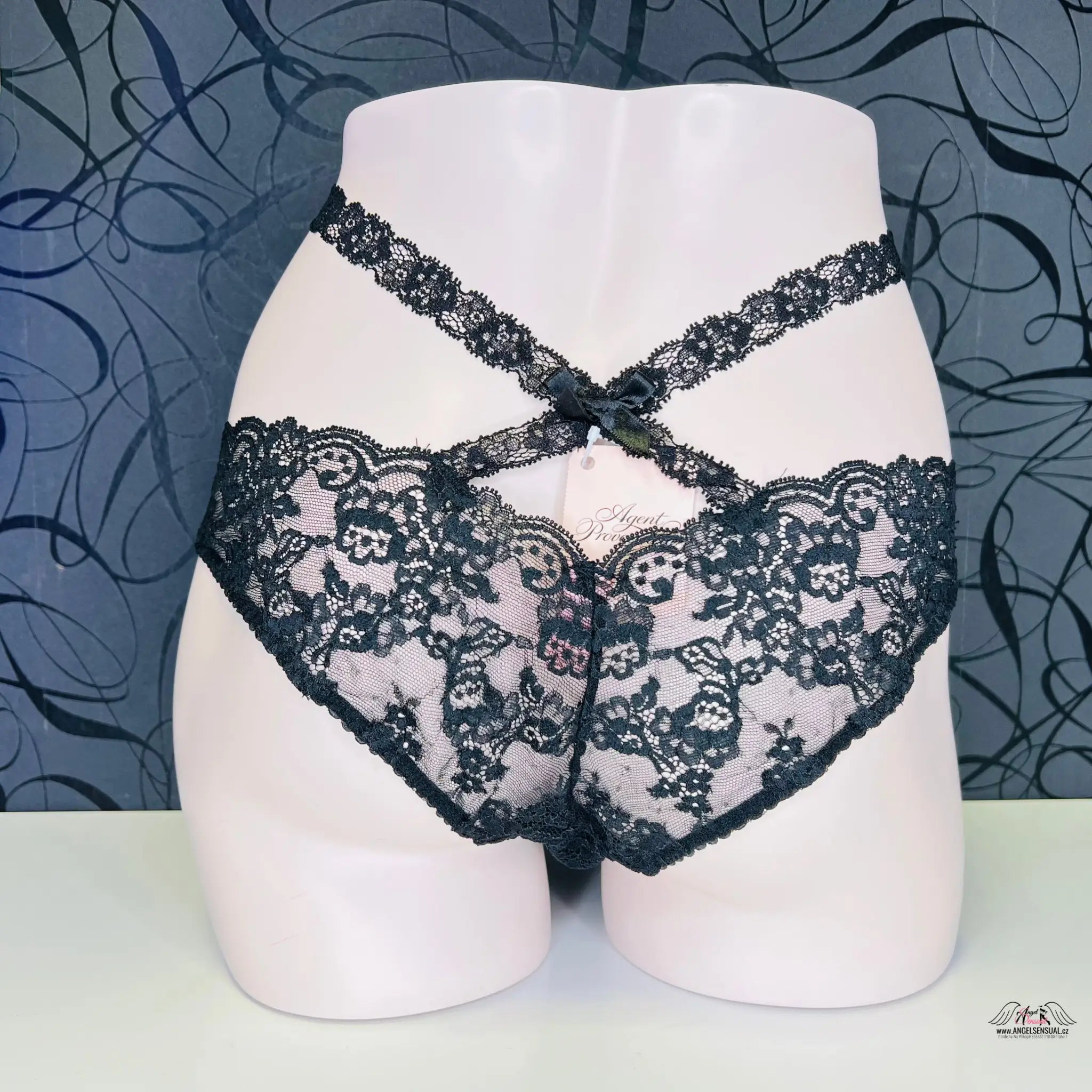 Kalhotky Chiki Brief Black - L / Černá / Nové se štítky - Agent Provocateur